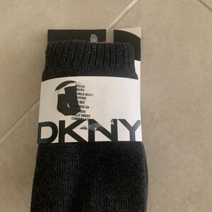 DKNY Men's Charcoal Casual Socks